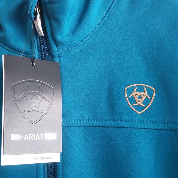 Ariat Jacket Youth XL Retro Ranch Softshell Waterproof Fleece Western Outerwear - Picture 2 of 16